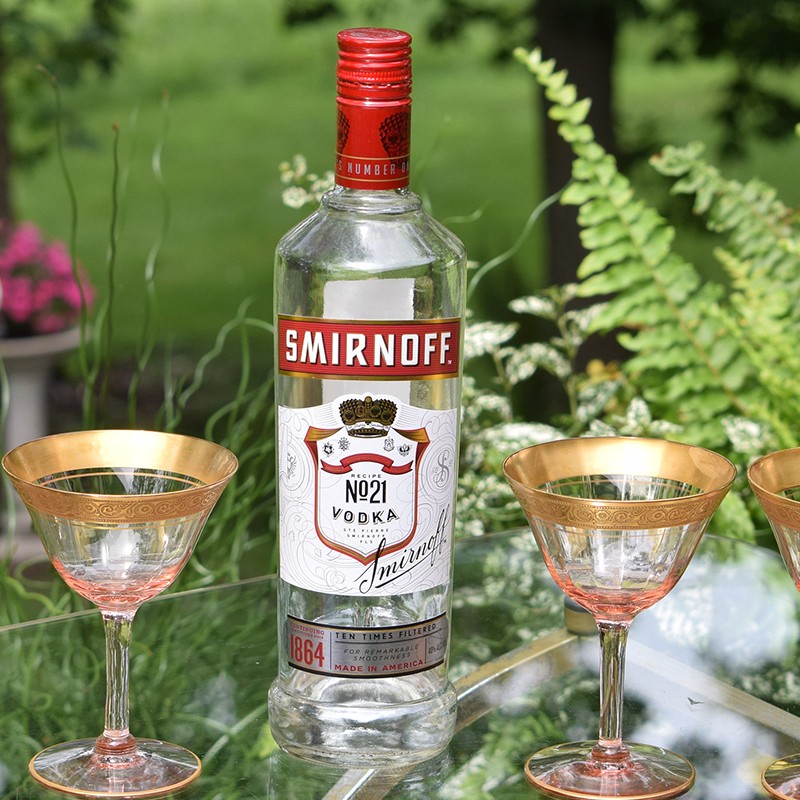 包邮进口斯米诺红(皇冠)伏特加SMIRNOFF VODK鸡尾酒基酒正品行货-图2