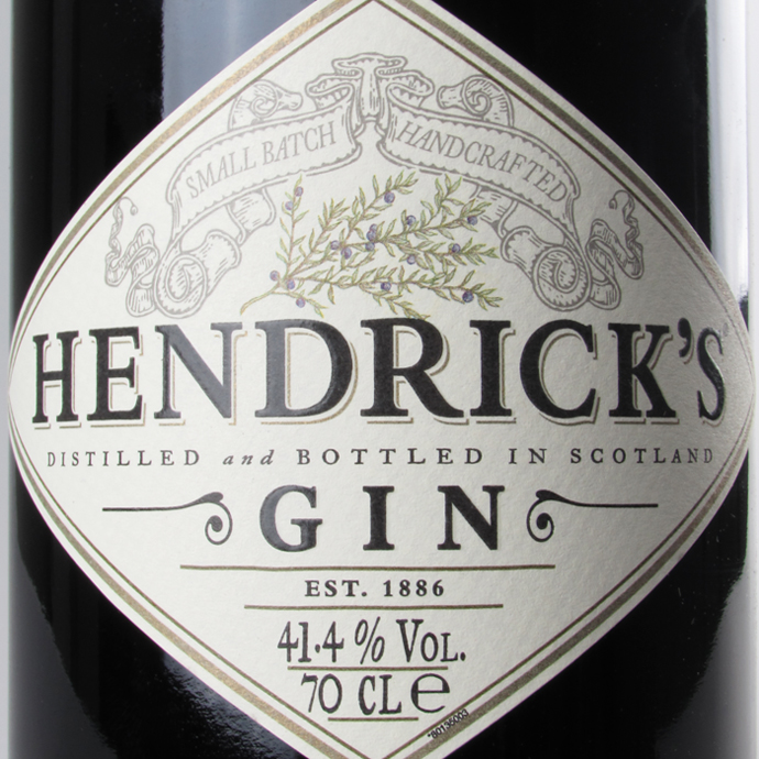 亨利爵士金酒 HENDRICK'S GIN 杜松子酒 金汤力鸡尾酒基酒  750ML - 图0