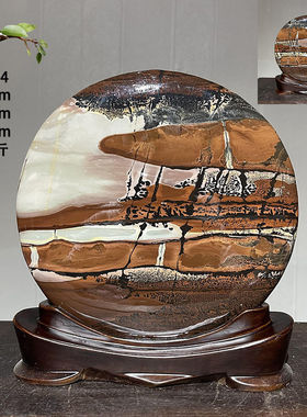 国画石广西工艺品摆件