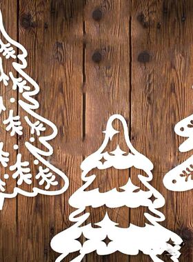 Christmas rees Metal Cutting Dies Stencil Scrapbooking Diy A