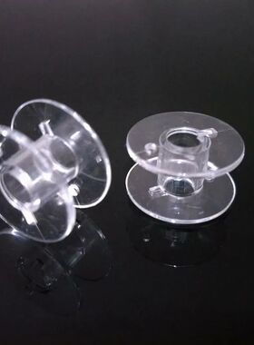 Hot sell 30pc Sewing Bobbins Spool Transparent Plastic Empty