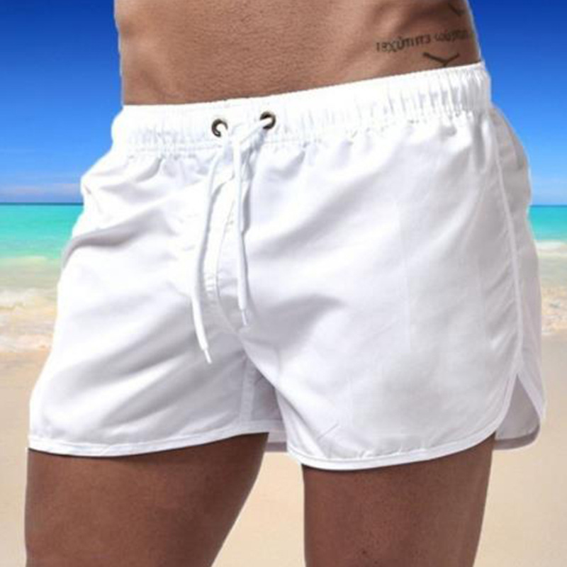 2024 Men's Fashion Beach Shorts Polyester Quick-drying Multi - 图0