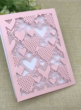 Heart Card Metal Cutting Dies Scrapbooking Album Paper Cards