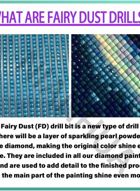 AB Fairy Dust Drill Mystery Diamond Painting Surprise Gift R