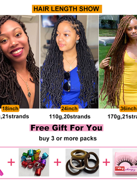 Mtmei Hair Faux Locs Crochet Hair Curly Wave Soft Locs Croch