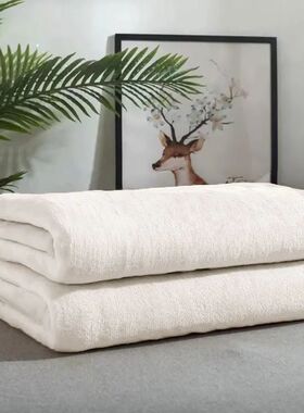Fluffy Warm Super Soft Flannel Blanket Durable Office Bedspr