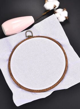 Sewing Tool Round Wooden Color Embroidery Hoops Frame Set Pl