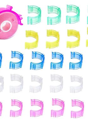 10-50Pcs Sewing Bobbin Clips Bobbin Holder Clips Plastic Bob