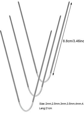 Circular Knit Needles 3pcs Knitting Metal Cable Circular Kni