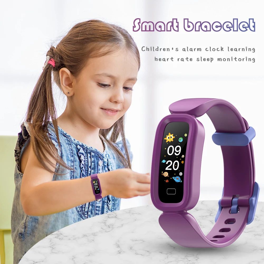 Kid's Watch S90 Smart Bracelet Children Clock Bluetooth Wate-图0