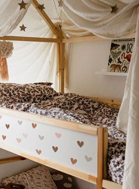 Boho Hearts Creative Wall Sticker For Children Baby Girls Bo