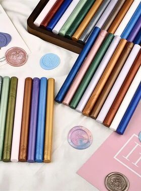 13cm Long 5pc DIY Seal Wax Sticks For Melting Glue Gun Seali