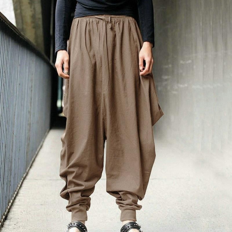 Large Quantity Of Ready-made Men's Trousers, Retro Casual Fa - 图0