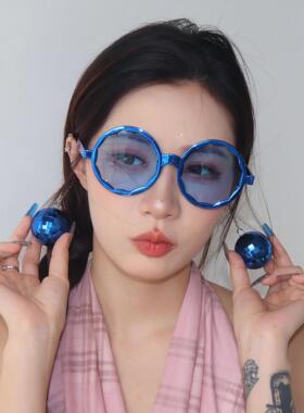 酒吧派对蹦迪墨镜迪斯科搞怪眼镜