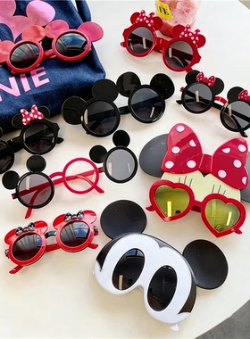迪士尼米奇米妮生日眼镜墨镜男女