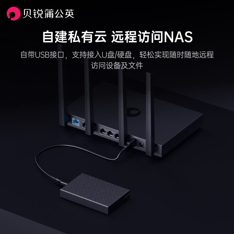 蒲公英企业级千兆路由器X5WIFI6异地组网SDN局域网内网穿透SDWAN双频无线IPSec远程NAS视频监控办公AX1800 - 图0