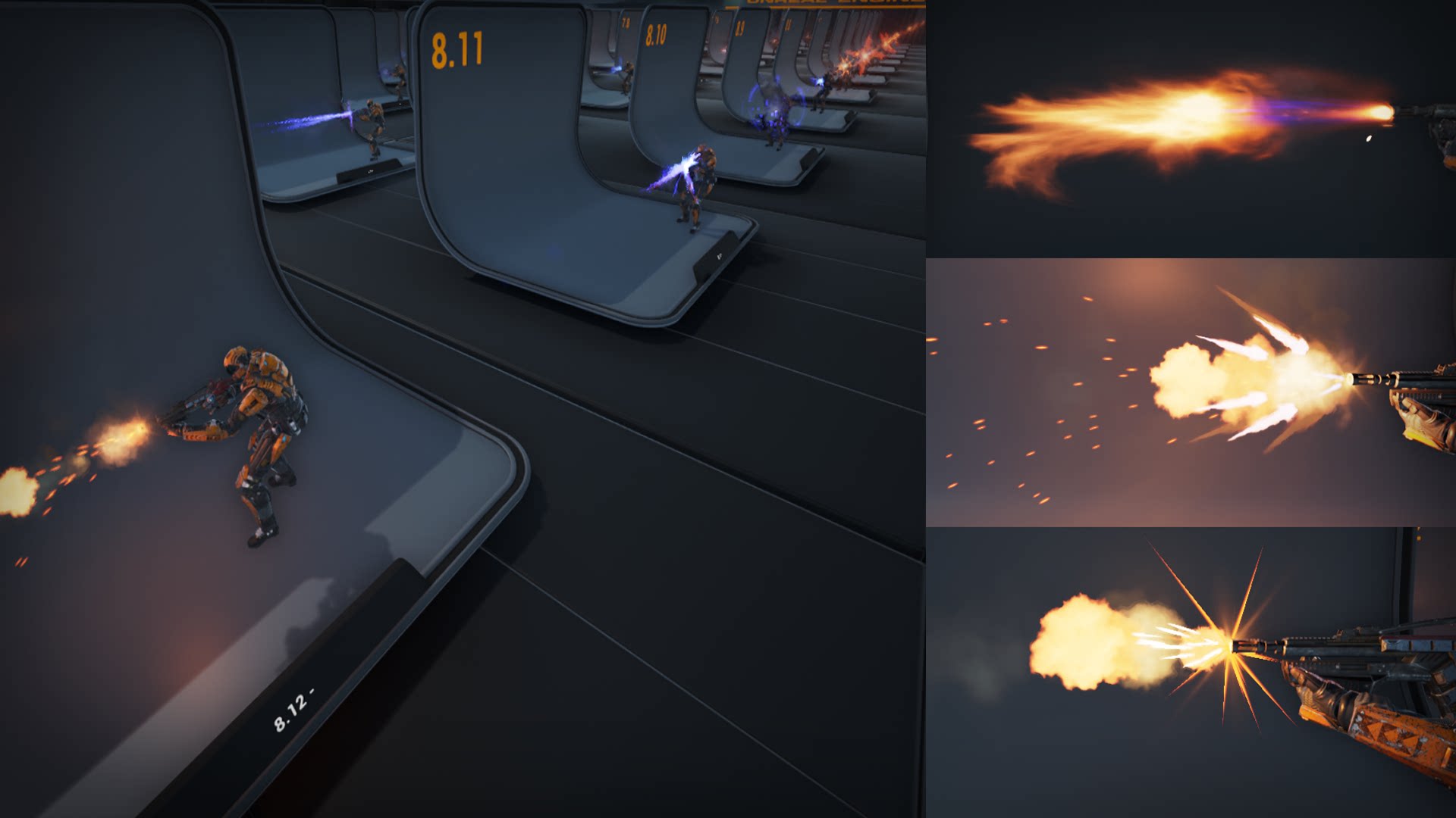 muzzle flashes 虚幻4 ue4 枪口 火焰 粒子 特效 fps 第一人称