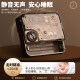 Deli wall clock silent quartz wall clock calendar display