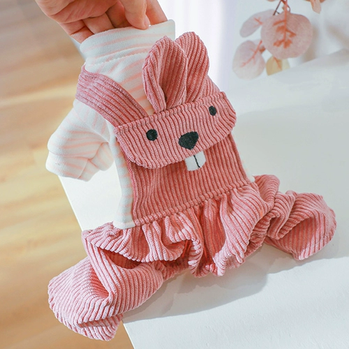 Осенняя одежда для собак Осенняя одежда с четырьмя брюками для ремней на сайте