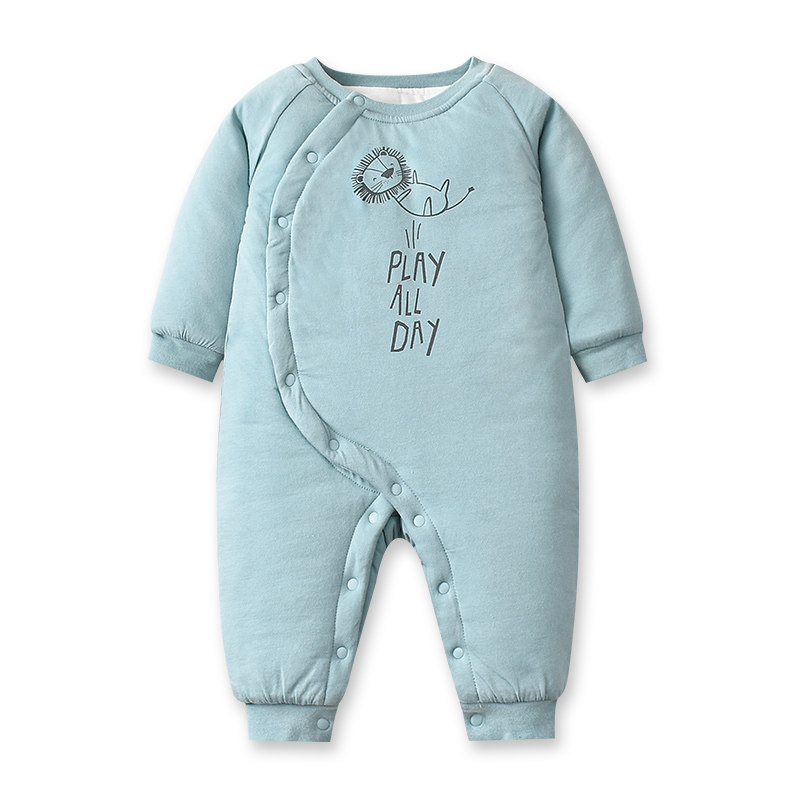 family好孩子秋冬新款宝宝连体衣 familybygb童装连身衣/爬服/哈衣