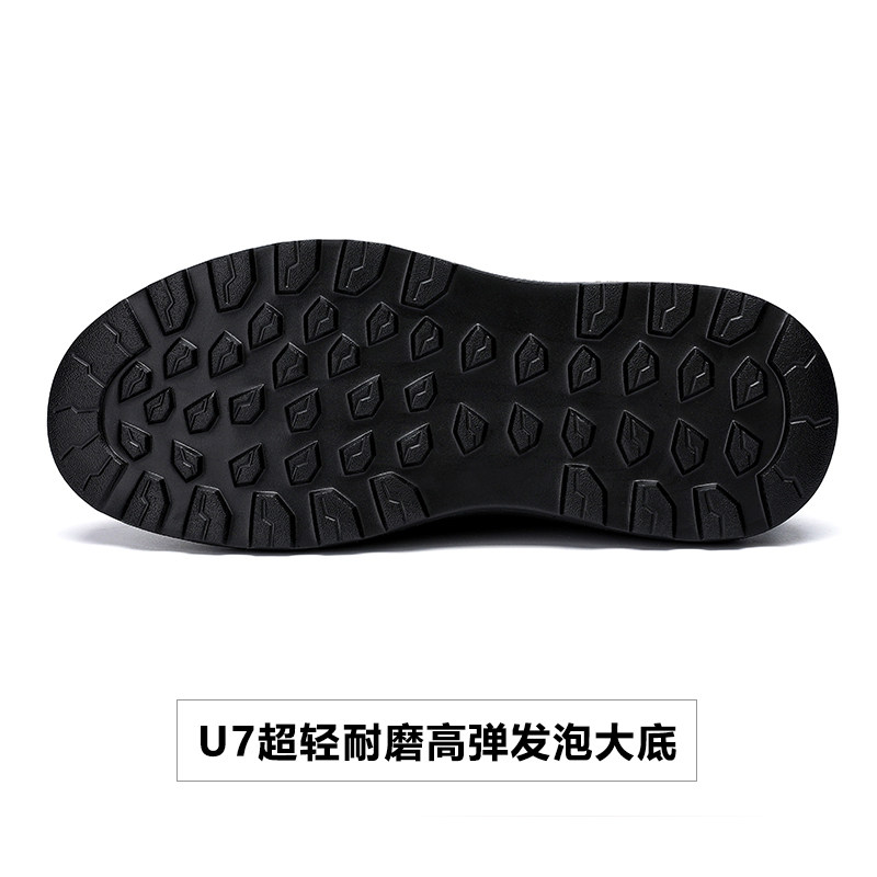 U7高档鹿皮男皮鞋2025新款真皮软底轻便舒适套脚休闲皮鞋男乐福鞋,淘宝优惠券,粉丝福利购,淘宝优惠卷