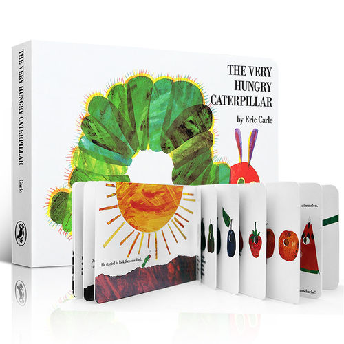 儿童英文绘本The Very Hungry Caterpillar艾瑞卡尔爷爷好饿的毛毛虫 brown bear棕熊你在看什么 棕色的熊纸板书软纸书 - 图3
