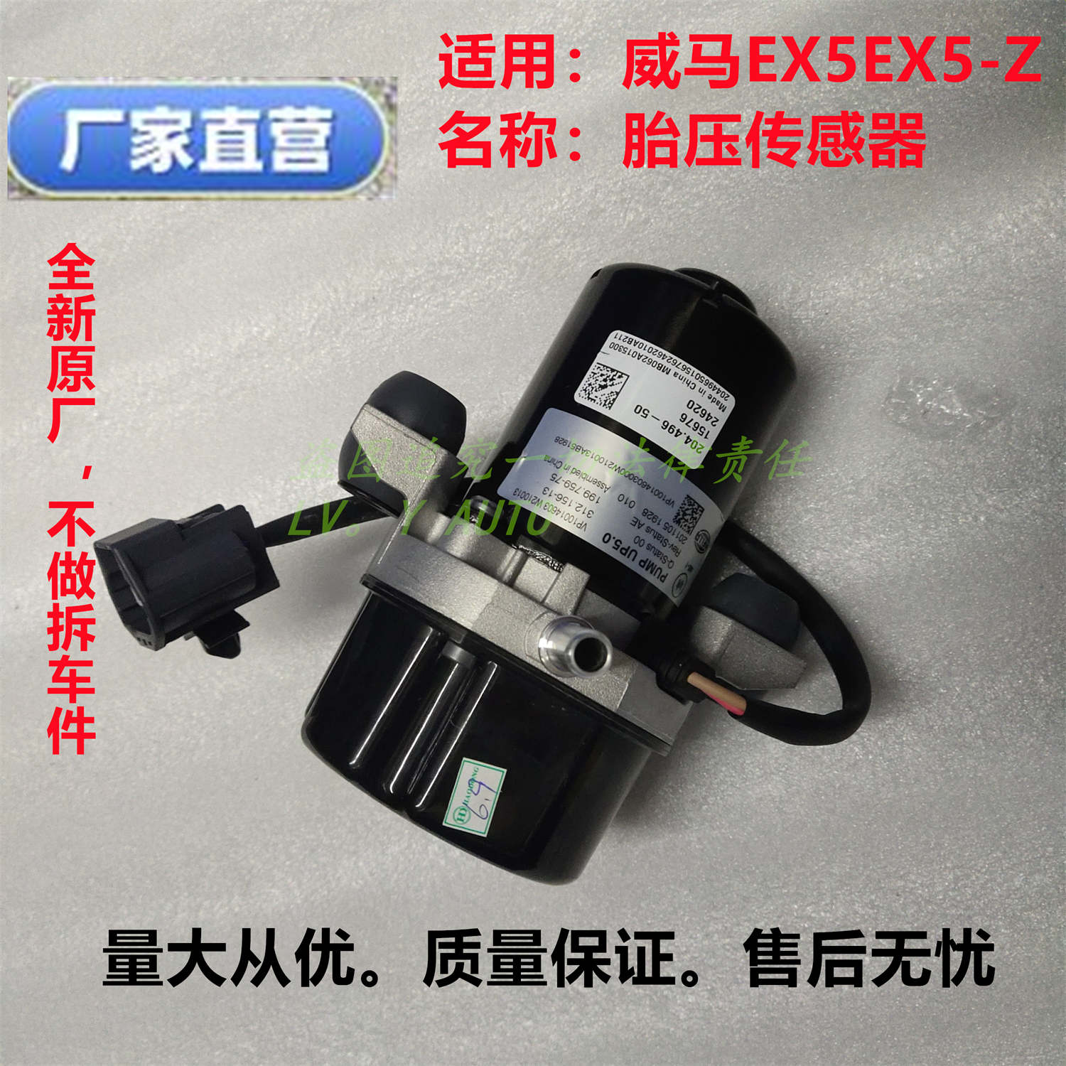 威马新能源EX5EX5-Z刹车制动泵机真空泵电动刹车真空泵厂家直售-图0