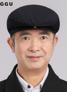 中老年人帽子男士春秋休闲前进帽