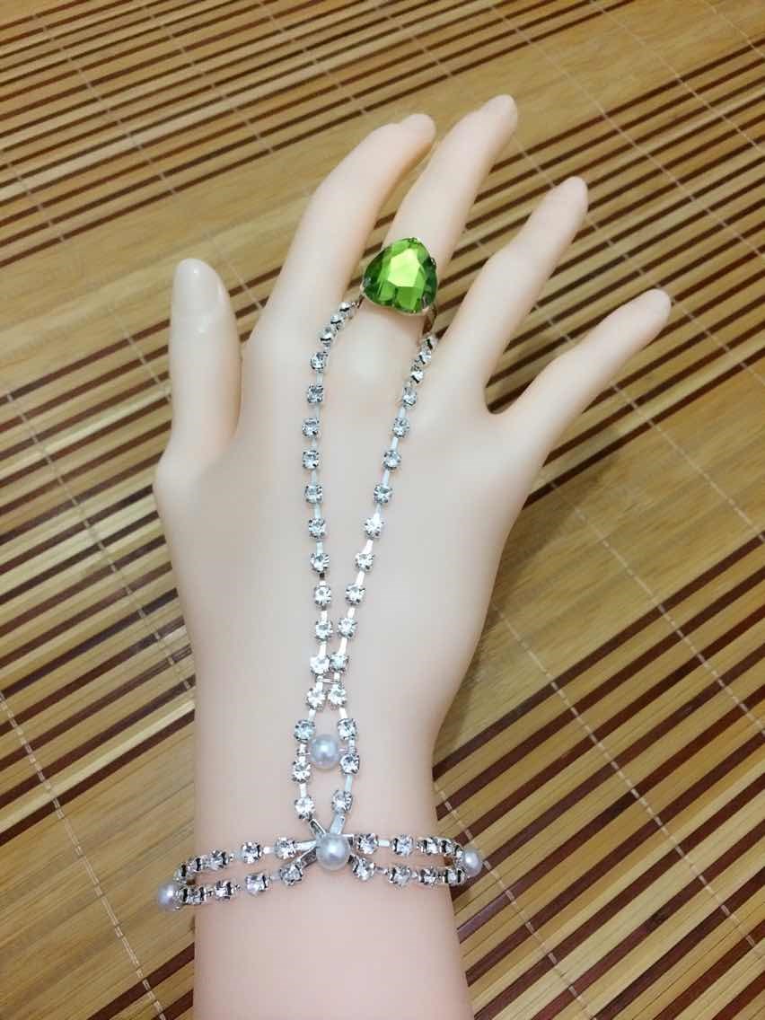 古风七仙女灵石爪钻手链欢天喜地链古装同款cos剧组仙女手链分开