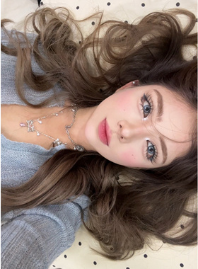 CIYAVENI镶钻蝴蝶结锁骨链轻奢