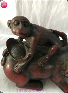 新品收藏猴摆件招财风水古玩杂项