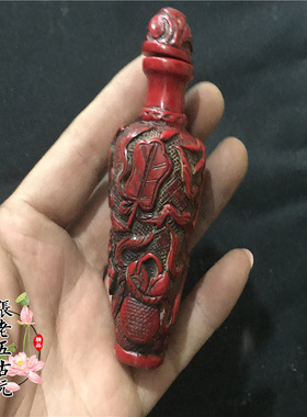 树脂摆件创意礼物鼻烟壶古玩杂项