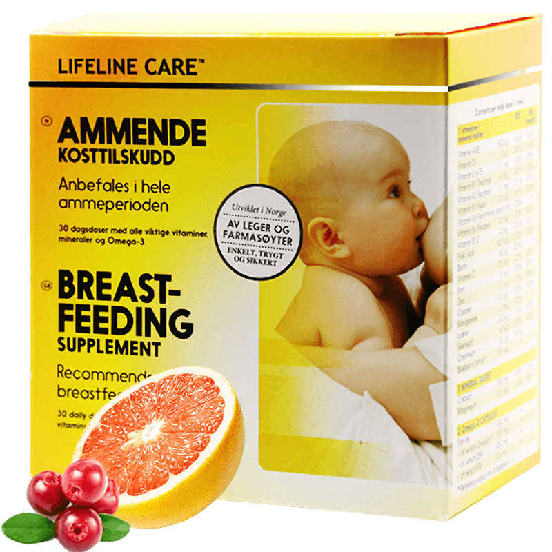 lifeline care挪威小鱼dha维生素 LifelineCare海外孕产妇DHA