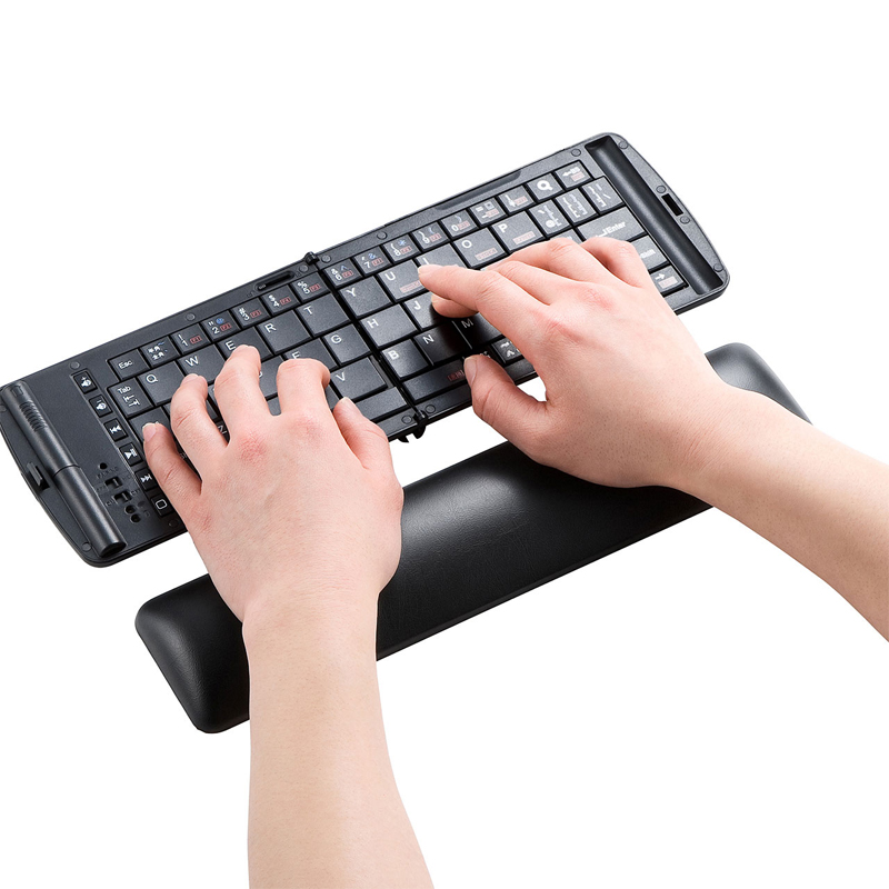 日本SANWA键盘托手托腕托 鼠标托鼠标键盘护腕垫台湾制柔软舒适 - 图0