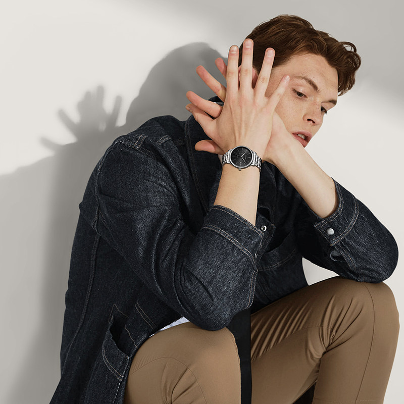 【情侣对表】飞亚达女士镶钻时尚简约石英表男士商务大气机械表