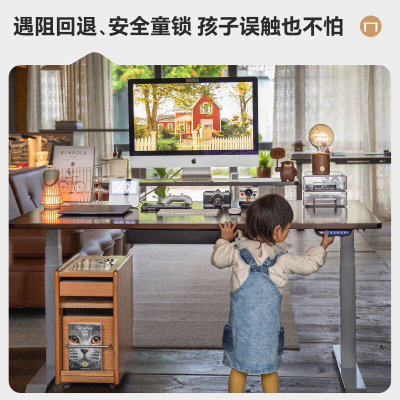 乐歌 智能电动升降桌腿 双电机大承重电脑办公桌腿写字桌E5X/E5N,淘宝优惠券,粉丝福利购,淘宝优惠卷