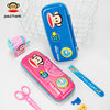 Big Mouth Monkey EVA Pen Bag Large Capacity Pen Box Primary School Stationery Box Pen Box Multifunctional Children's Creative Simple Anti-collision Pencil Box Men's and Women's Gift Floor Standing Silent