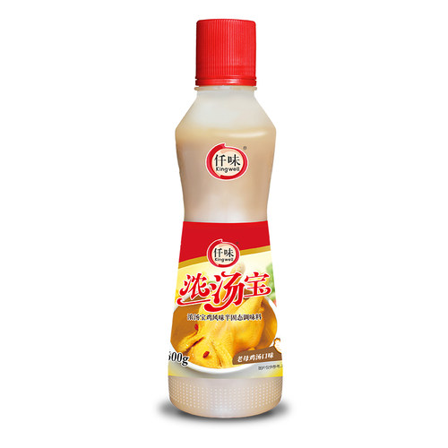 仟味浓汤宝老母鸡汤600g*12瓶/箱浓缩鸡汁鸡汤米线药膳鸡汤火锅 - 图3