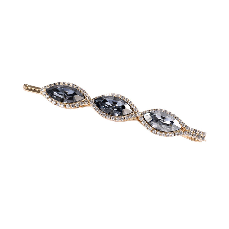 施华水晶高端定制韩国2021年边夹 兰彩妮饰品发饰