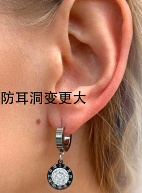 100枚大耳洞保护耳环贴