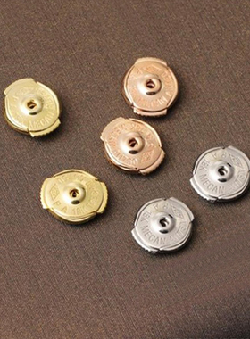 925纯银电镀18K真金耳堵防掉几何