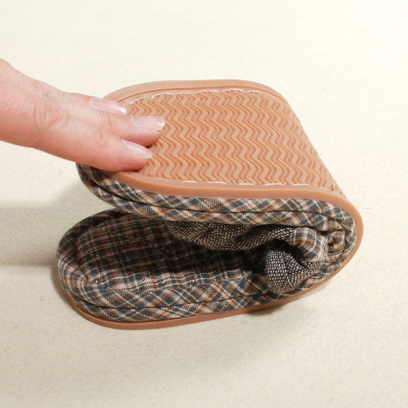 新款雅格布艺拖鞋男士加厚牛筋底地板四季棉布家居家鞋静音可机洗,淘宝优惠券,粉丝福利购,淘宝优惠卷