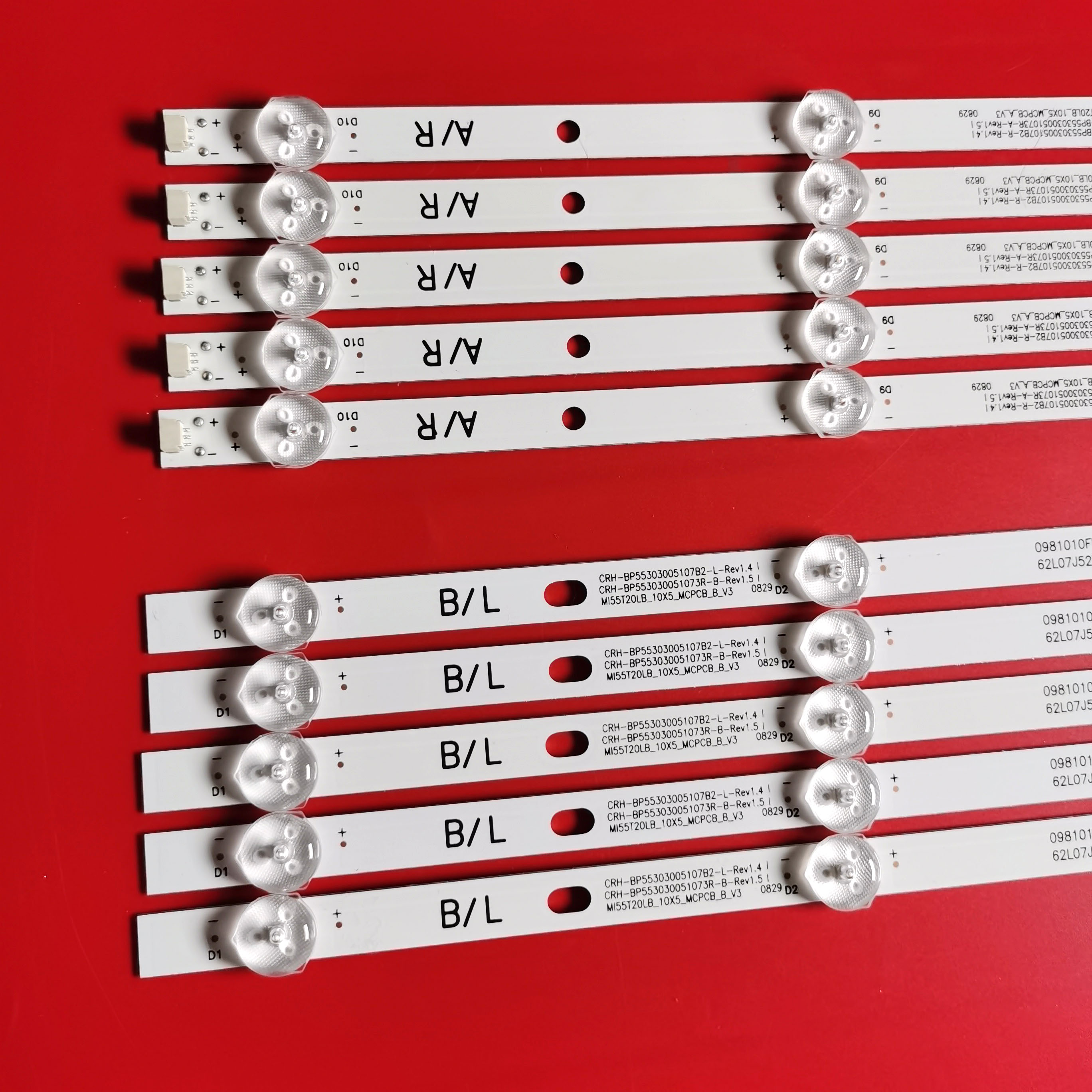 小米L55M5-AZ灯条L55M5-AD背光灯条MI55T20LB_10X5_MCPC电视灯条-图2