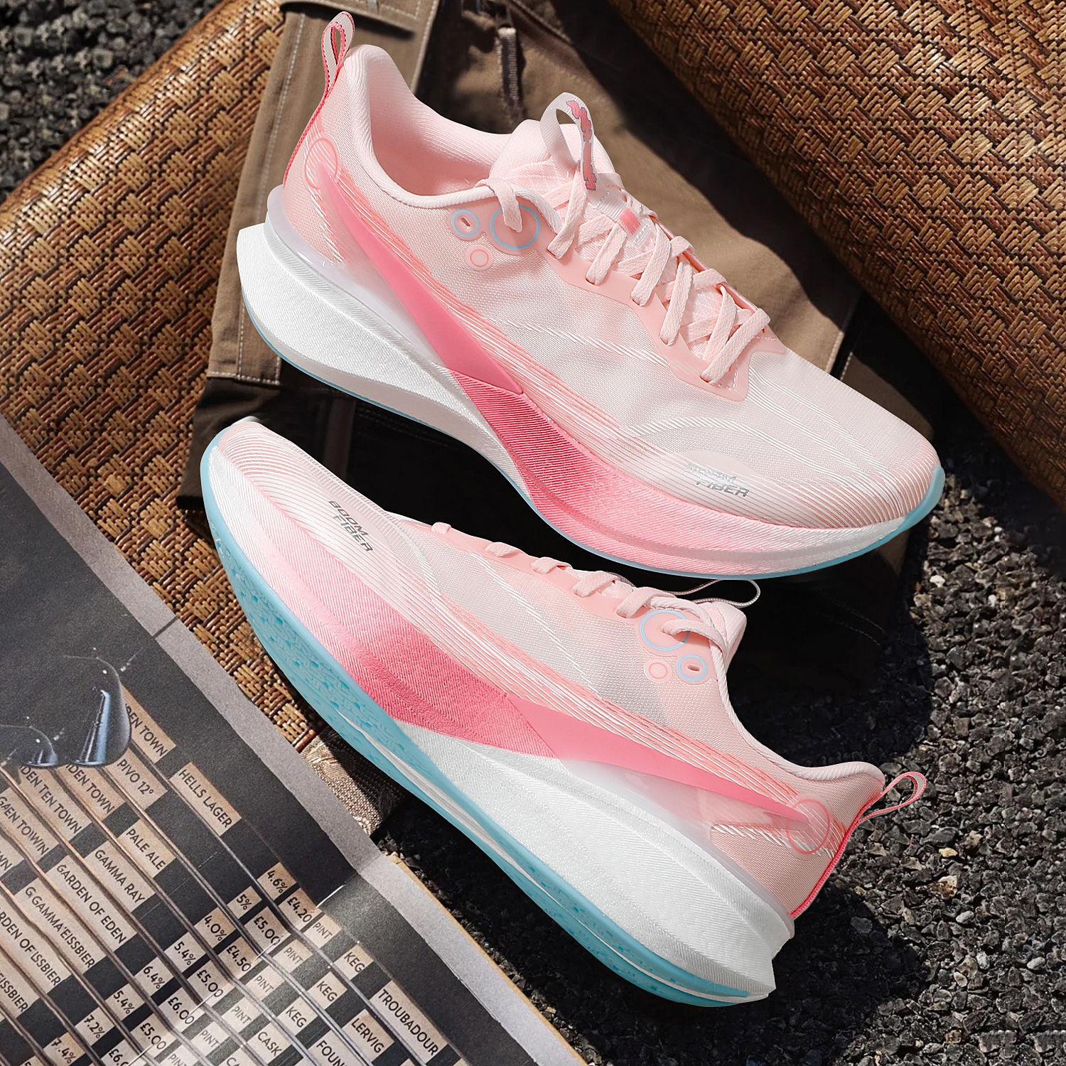 李宁赤兔8PRO反光丝轻量高回弹跑鞋男2025秋冬新款比赛竞速跑步鞋 - 图2