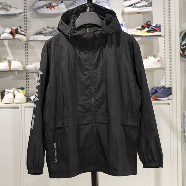 Li Ning 2025 Summer Men's New Loose Casual Hooded Sun Protection Jacket Sports Windbreaker Jacket AFDU679