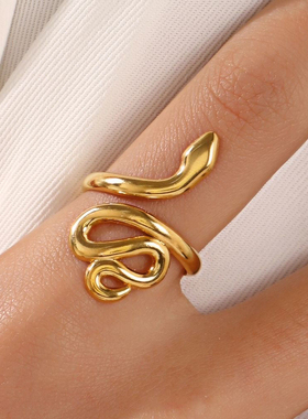 【今日大捡漏】开口可调节戒指新款猫咪戒指久女士