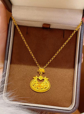 蝴蝶项链新款生肖锁骨本命年