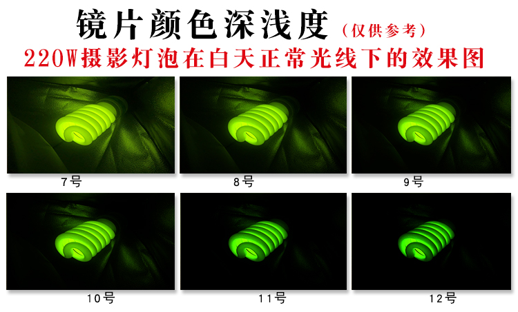 电焊镜片电焊面罩玻璃黑镜片7号8号9号氩弧焊电焊镜片焊接 - 图2