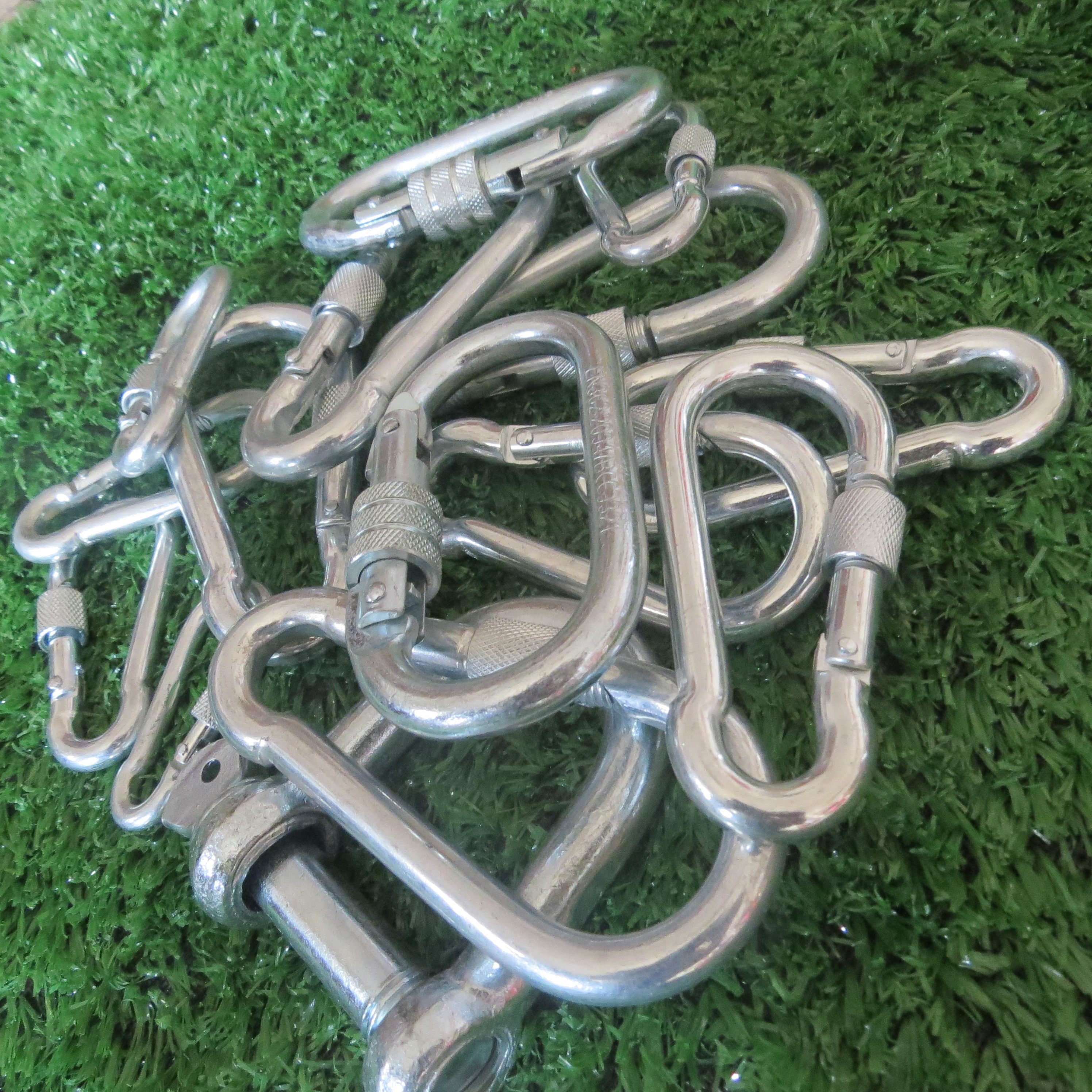 国标安全钩 登山钩 高空作业户外运动安全绳弹簧锁扣