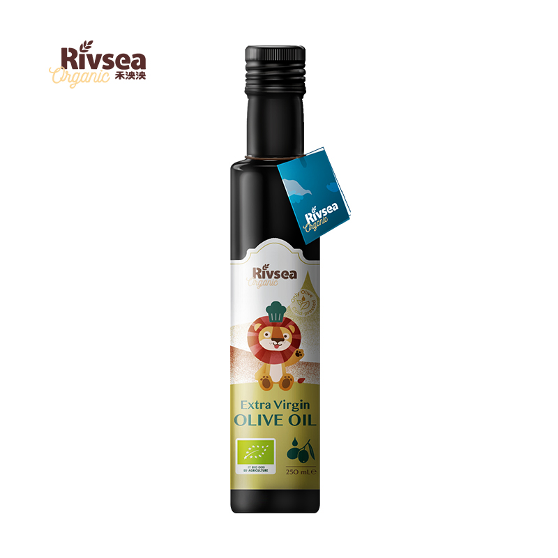 rivsea禾泱泱旗舰店禾泱泱有机食用油宝宝进口营养油橄榄油 无添加官网正品3